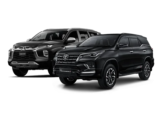 sewa mobil fortuner pajero